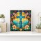 Adult Diamond Art Set, 5D Cross DIY Full Diamond Painting Set for Beginners, Gem Dots Premium Home Wall Decoration Gift (13.78x13.78 inches)